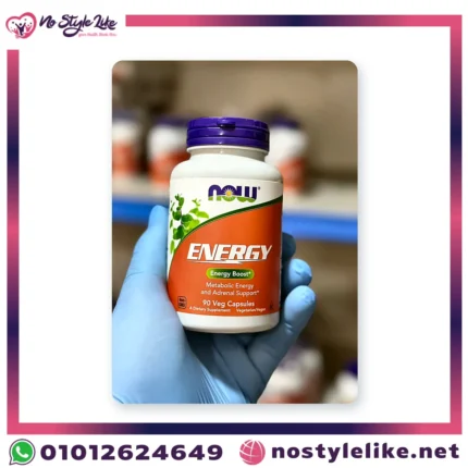 NOW Energy 90 Veg Capsules | ناو إنرجي للطاقة 90 كبسولة