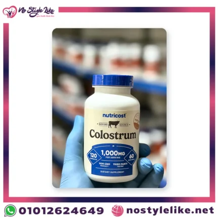 Nutricost Colostrum 1000 mg 120 Capsules | نيوتريكوست اللبأ كولوستروم 1000 مجم 120 كبسولة