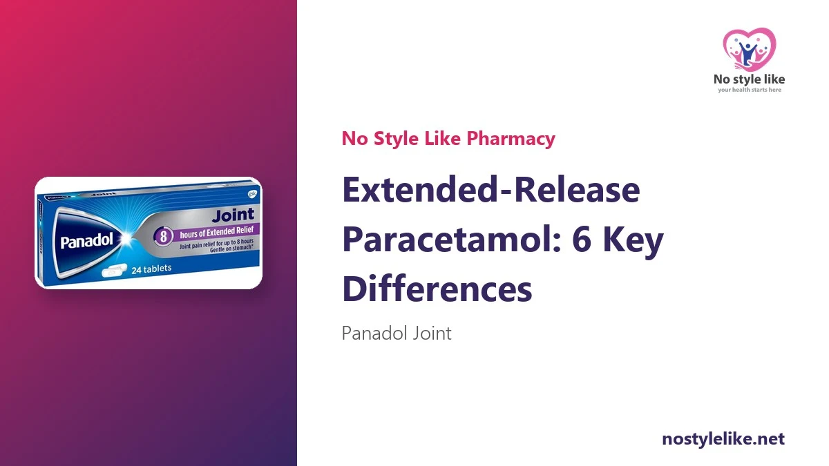 Extended-Release Paracetamol: How Does It Work and Who Is It For? 6 Differences From Regular Paracetamol