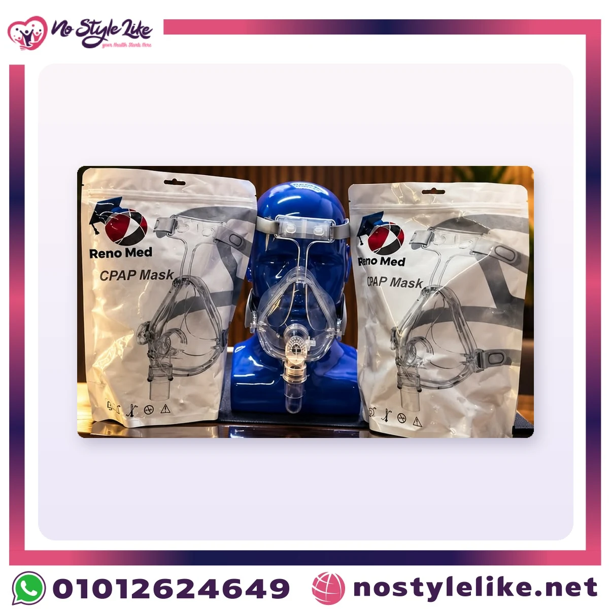Reno Med Full Face CPAP Mask - Image 2
